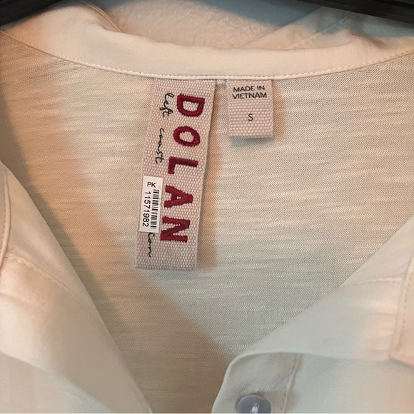 Anthropologie Dolan Left Coast Collared Long Sleeve Blouse Retail $80 Sz. Small - Picture 2 of 10